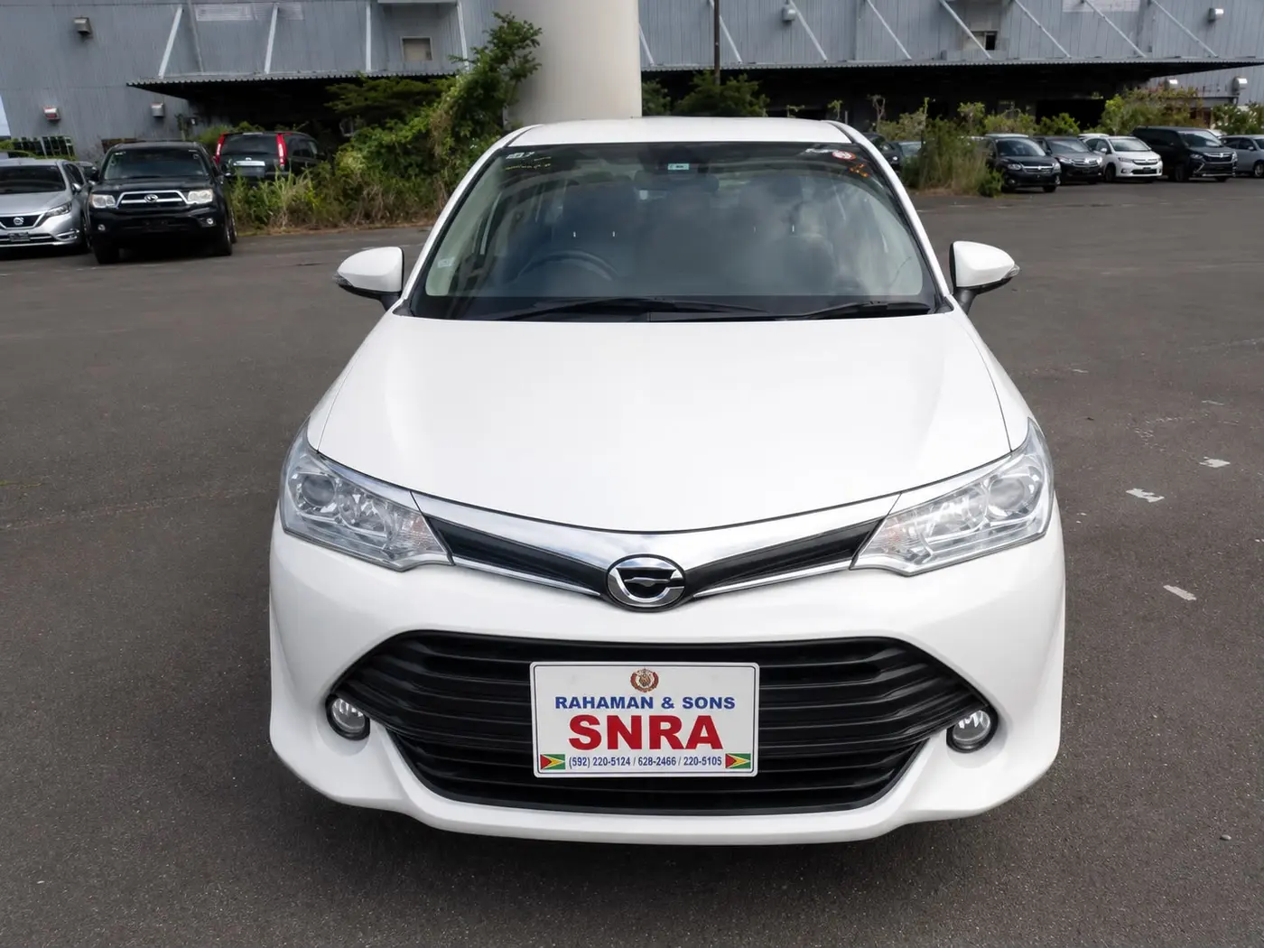 2021 Toyota Corolla Axio, white — photo 1 of 4