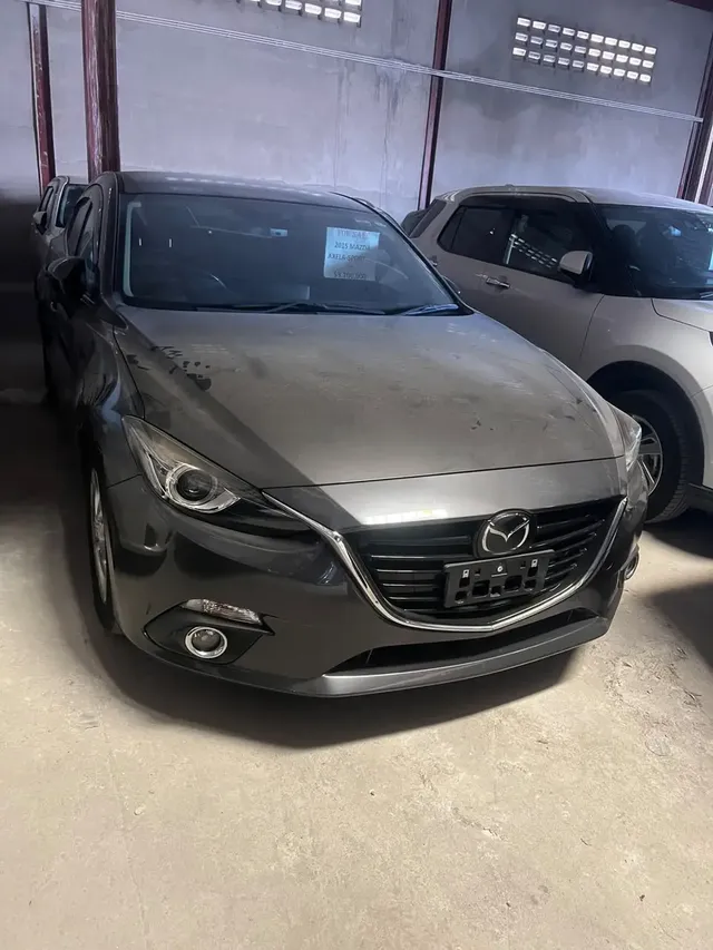 2015 Mazda Axela, gray hatchback for sale at Rahaman & Sons, Success — in stock