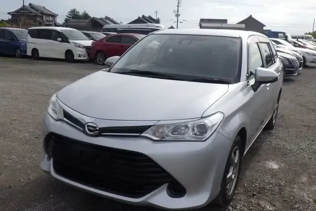 2015 Toyota Corolla Axio, silver sedan for sale at Rahaman & Sons, Success — arriving soon