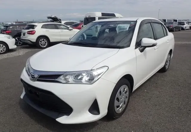 2020 Toyota Corolla Axio, white sedan for sale at Rahaman & Sons, Success — arriving soon