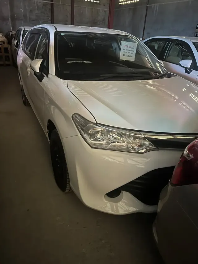 2015 Toyota Corolla Fielder, silver wagon for sale at Rahaman & Sons, Success — in stock