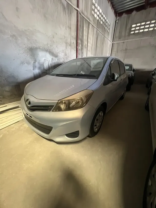 2013 Toyota Vitz, silver hatchback for sale at Rahaman & Sons, Success — in stock