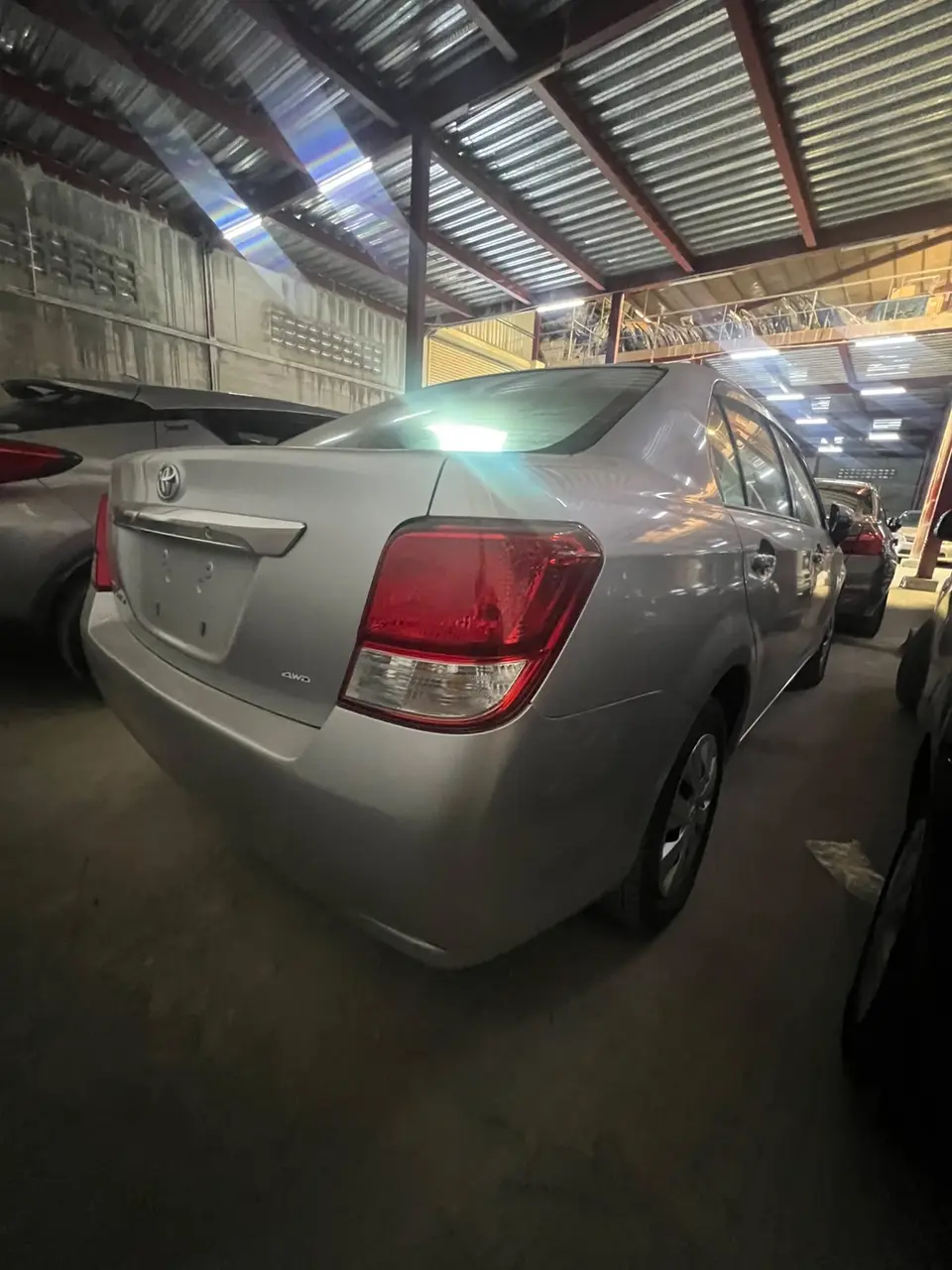 2013 Toyota Corolla Axio, silver — photo 2 of 4